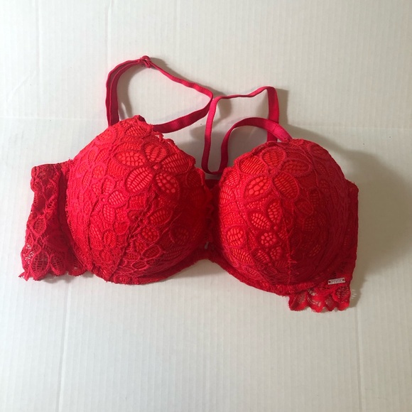 Pink Victoria’s Secret Date Super Push Underwire Bra. Size 36C - Picture 4 of 9